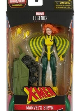 Marvel Legends Marvel's Siryn Action Figure - Yellow, Green & Orange